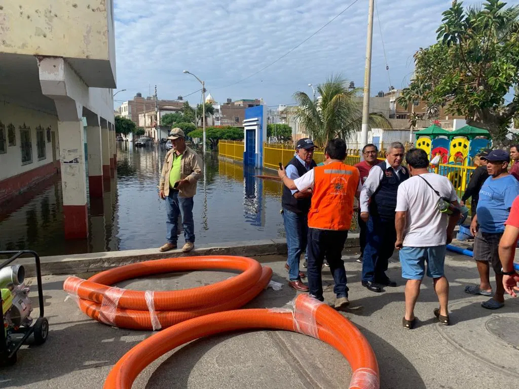 Municipalidad de Trujillo brinda apoyo a Pacasmayo por inundación