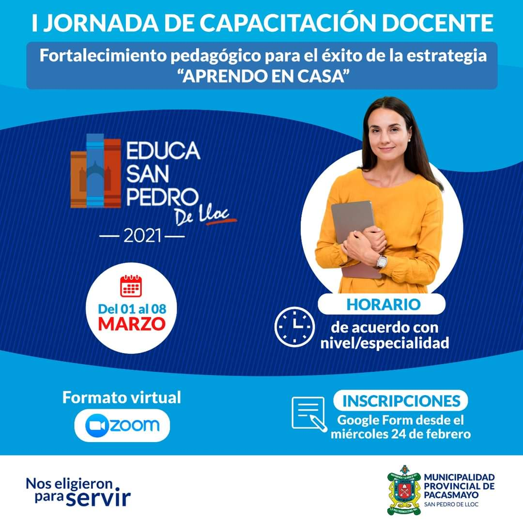 Provincial de Pacasmayo capacitará a docentes del Valle Jequetepeque