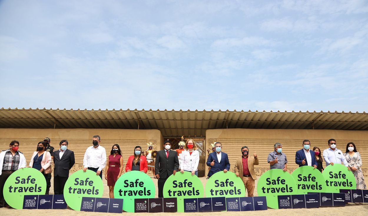 Ocho destinos turísticos de La Libertad obtienen sello Safe Travels