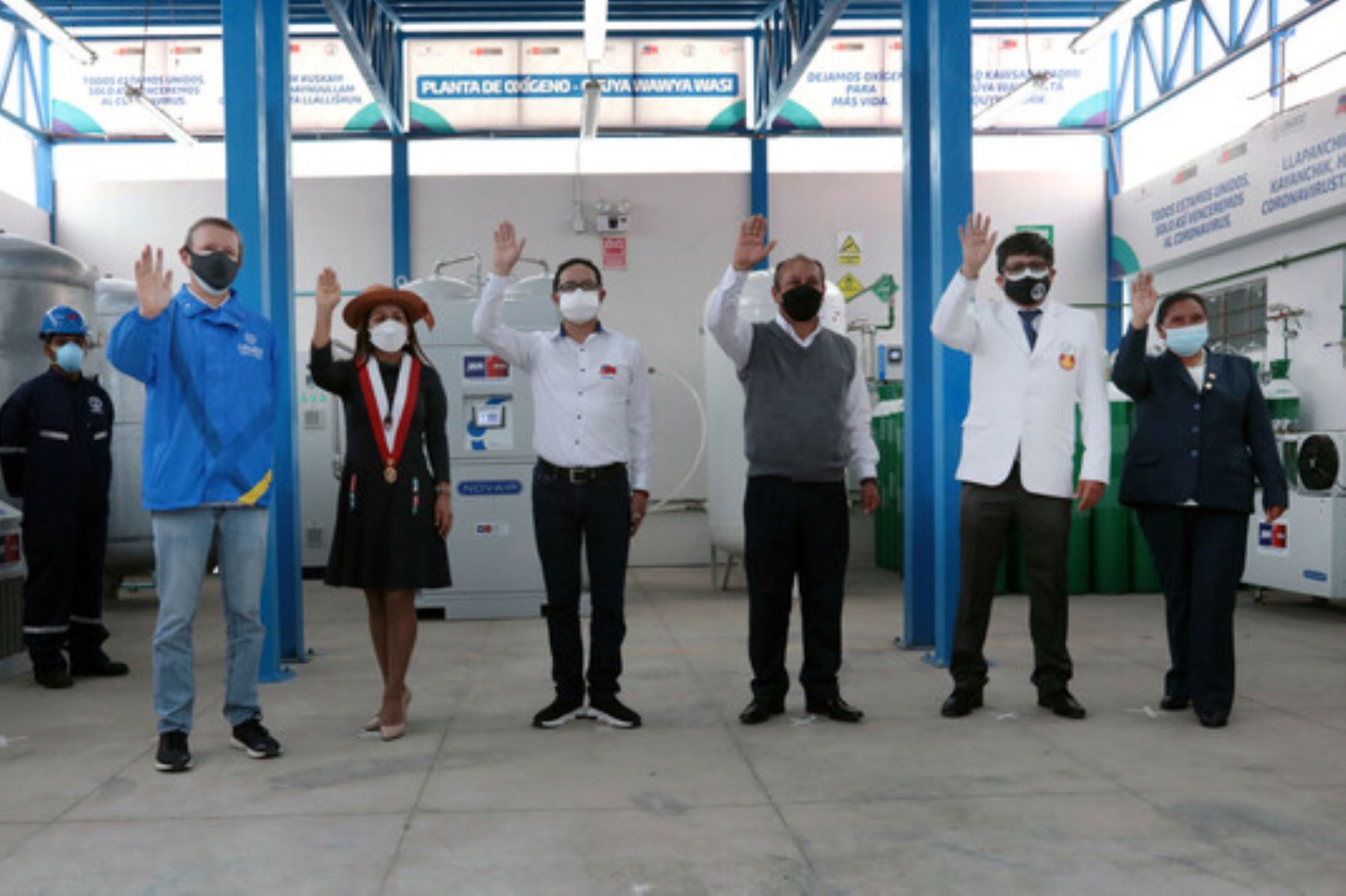 Legado inaugura undécima planta de oxígeno en Huancayo que beneficiará a 600,000 personas
