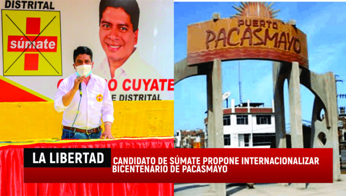 La Libertad: candidato propone internacionalizar Bicentenario de Pacasmayo para reactivar economía