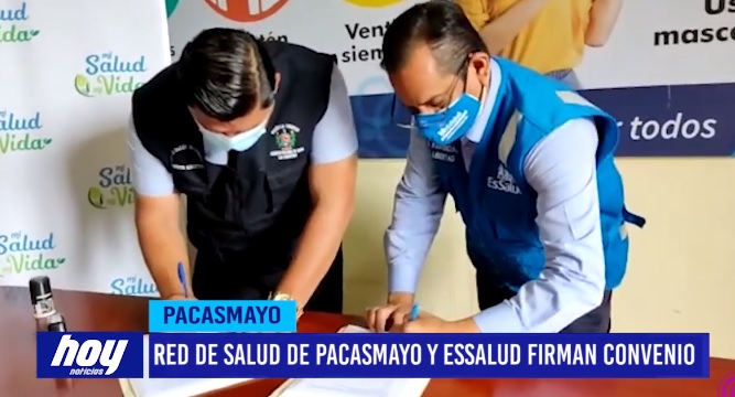 Red de Salud de Pacasmayo y ESSALUD firman convenio