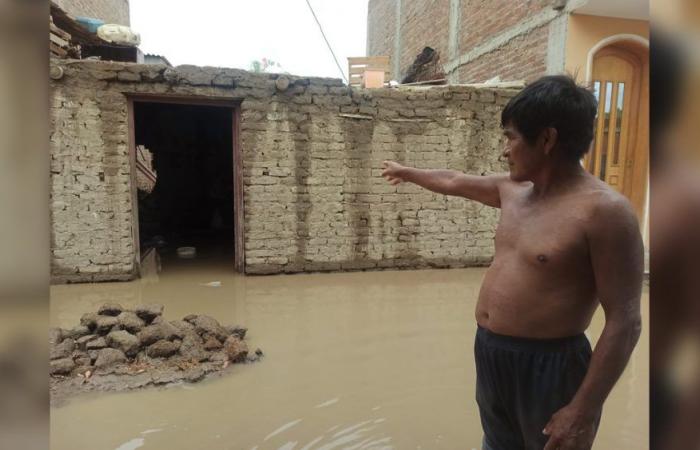 Pacasmayo y Chepén entran en emergencia por lluvias torrenciales