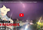 Andina en regiones: tormenta eléctrica sorprendió en Pacasmayo y Chepén