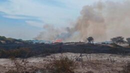 Incendio en Jequetepeque afecta 7 hectáreas de vegetación