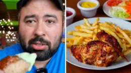 Youtuber causa furor al alabar el pollo a la brasa peruano