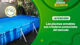 Piscinas armables: riesgo de dengue en Chepén